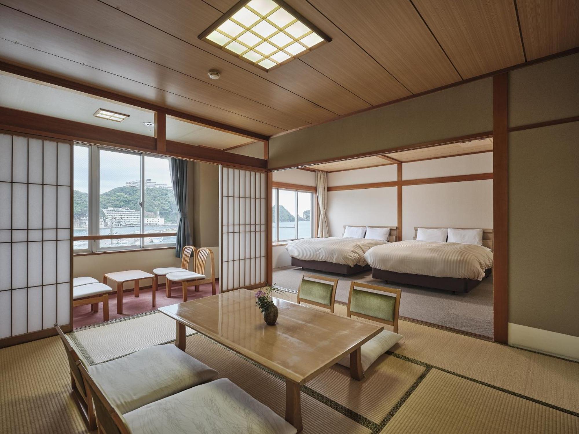 Manseiro Hotel Nachikatsuura Bagian luar foto